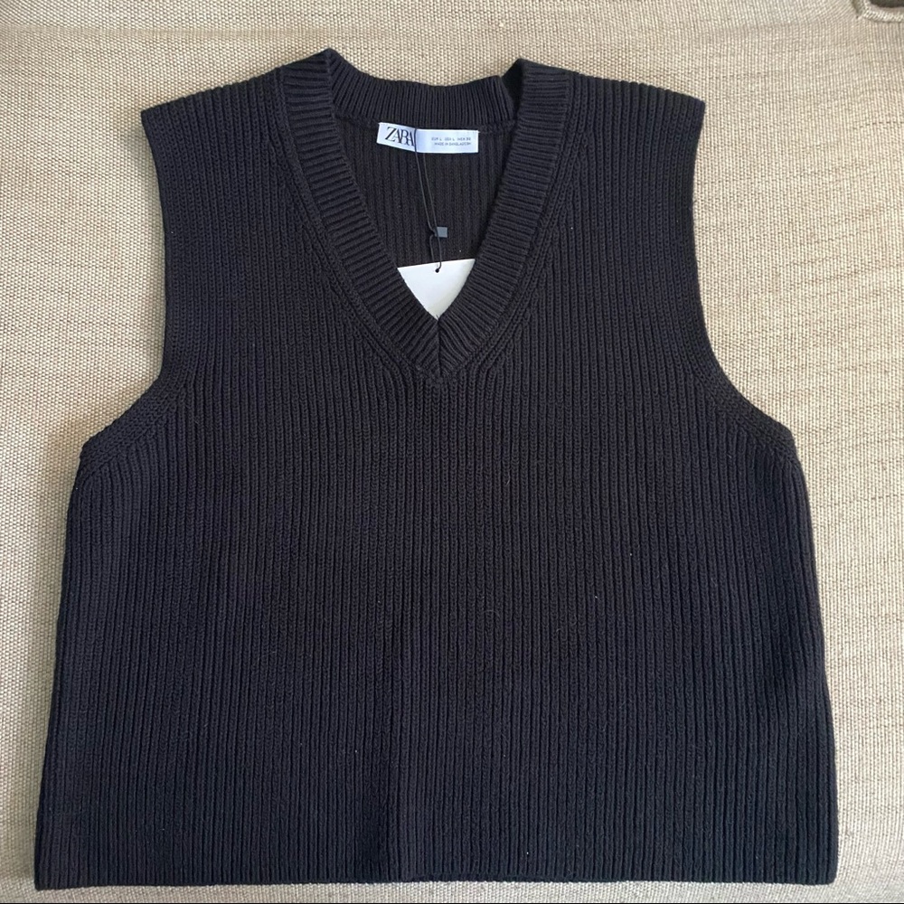 NWT Zara Sweater Vest